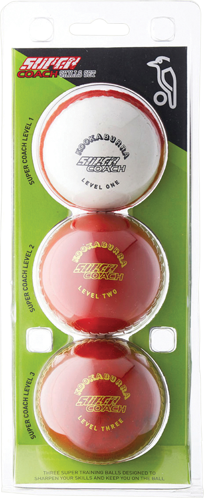 Kookaburra Super Coach Skills Set Balls - Cricket For All