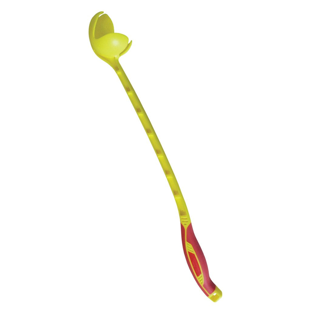 Gray-Nicolls Sidearm Club Improved Ball Thrower — empty ball cup and flexible throwing arm