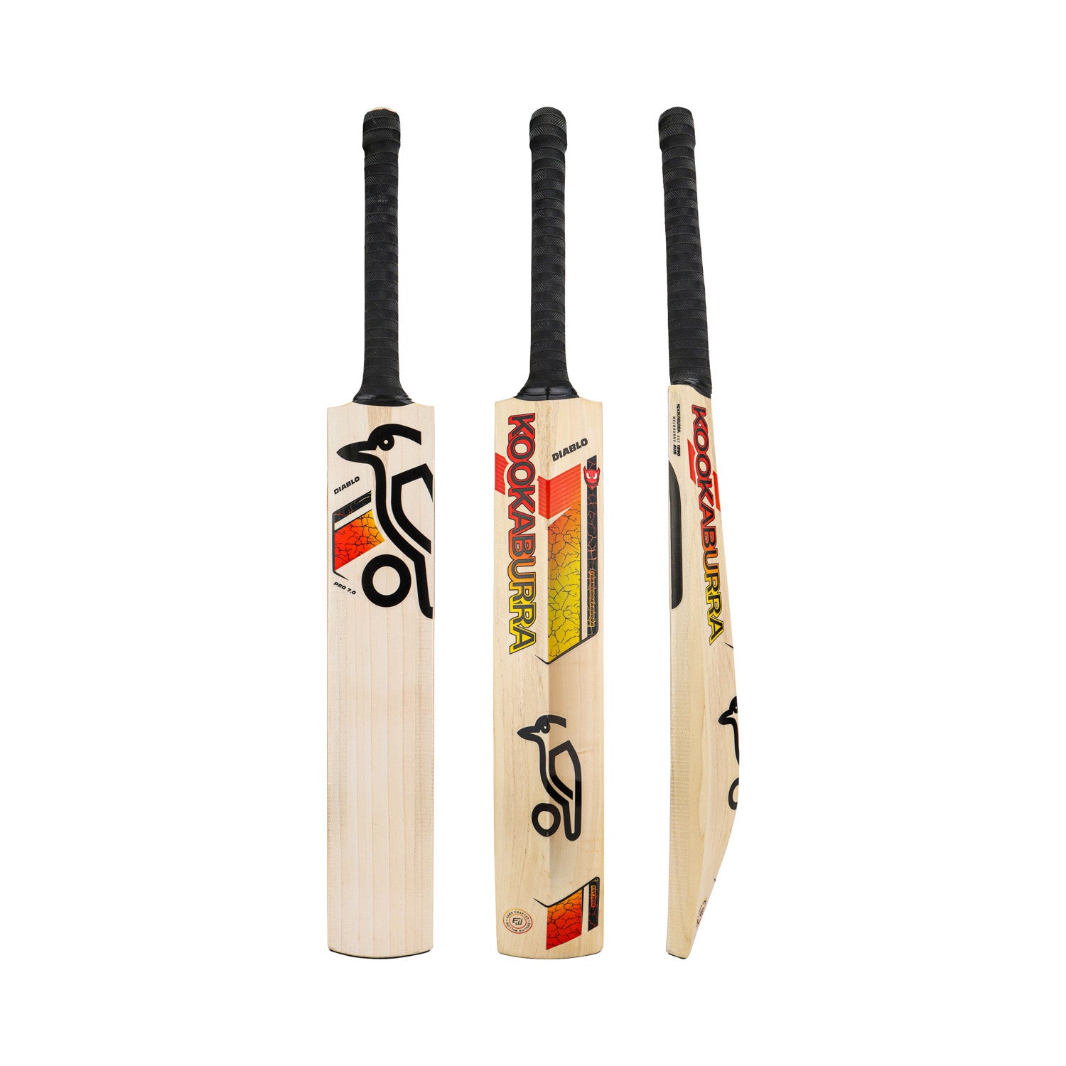 Kookaburra Diablo Pro 7.0 English Willow Cricket Bat - Senior