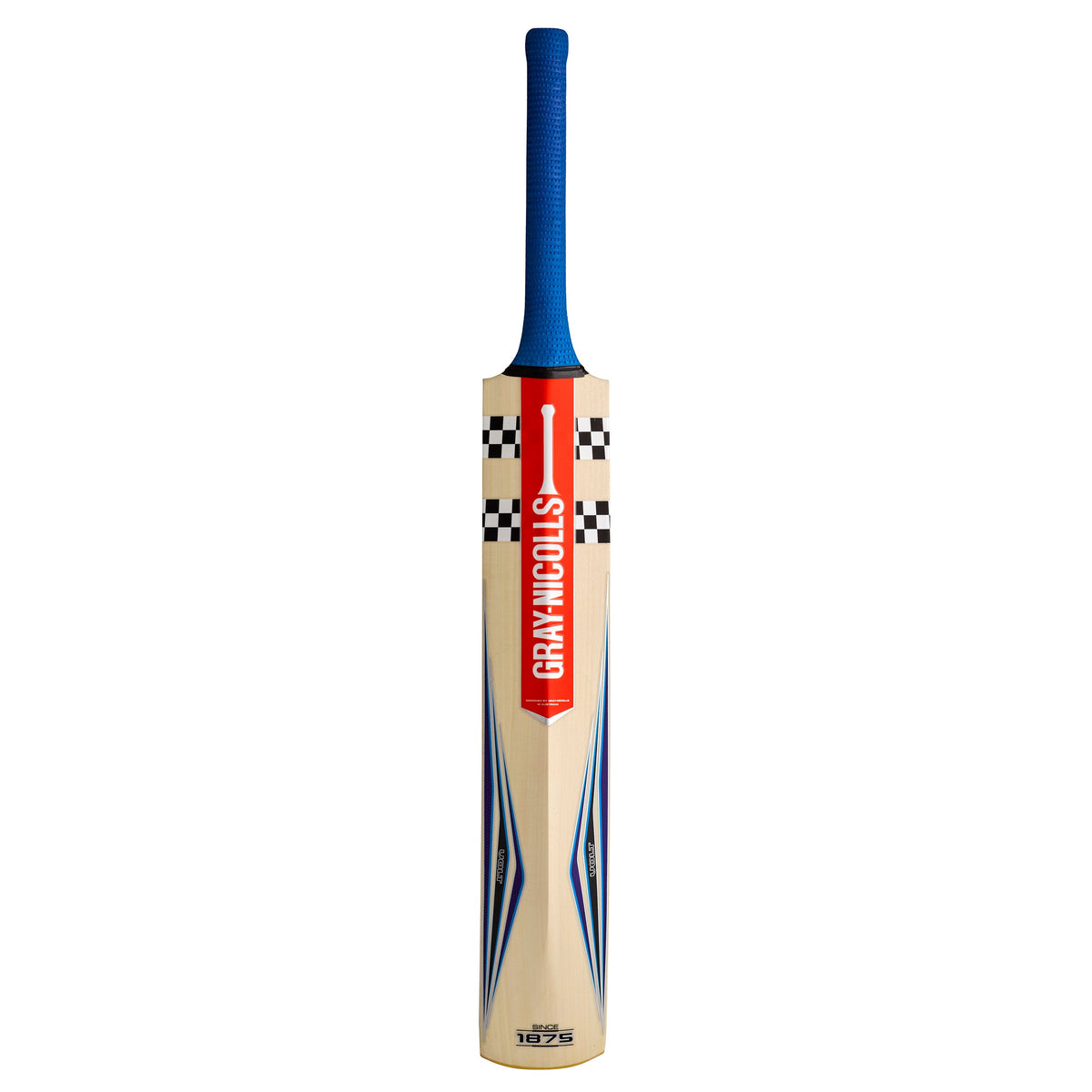 Gray-Nicolls Volt Strike Junior Kashmir Willow Cricket Bat — back of blade