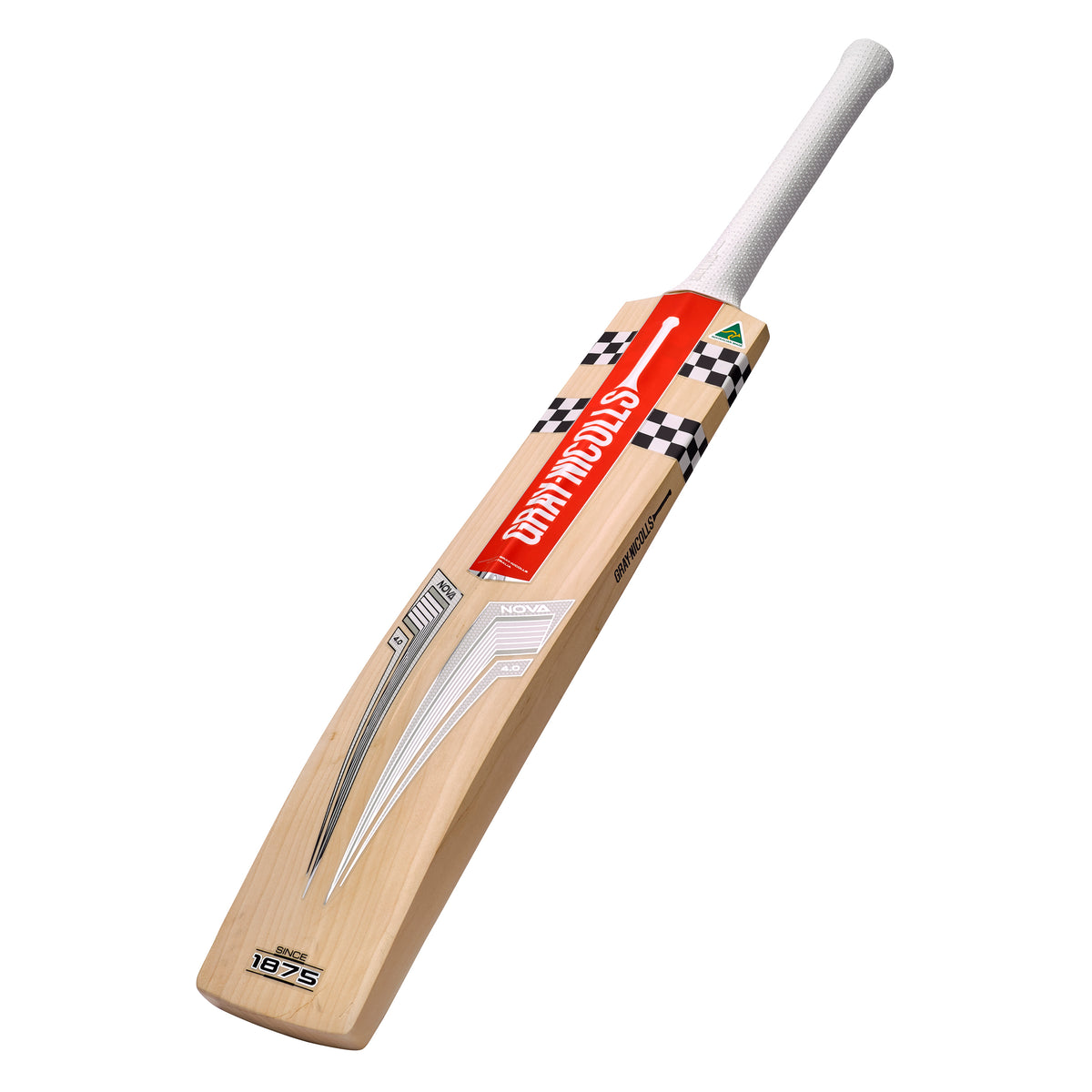 Gray-Nicolls Nova 4.0 Players (Natural; AU Made) English Willow Cricket Bat - Senior