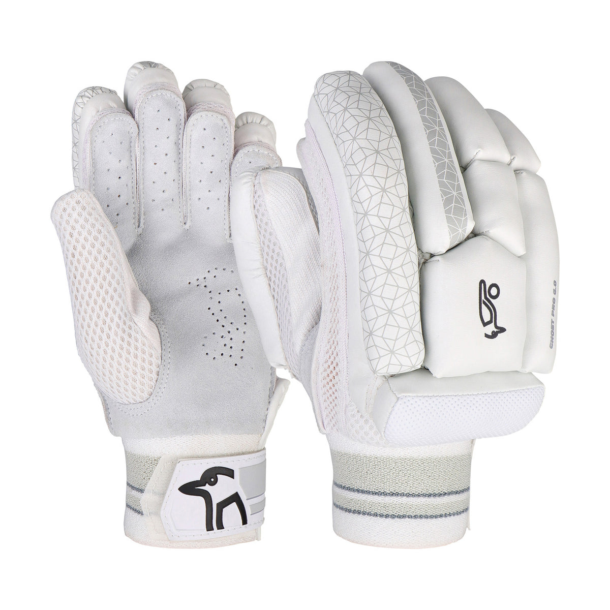 Kookaburra Ghost Pro 6.0 Junior Batting Gloves — pair showing palm and finger padding