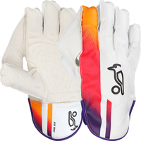 KOOKABURRA AURA PRO 3.0 WICKET KEEPING GLOVES - SENIOR