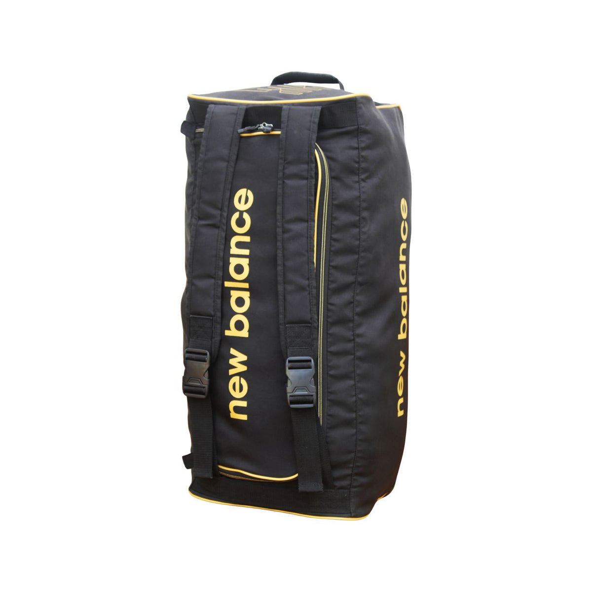 New Balance 500 Combo black and gold — backpack straps and main compartment