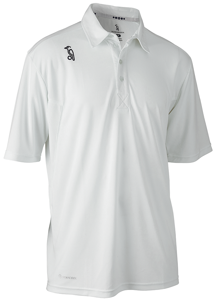 Kookaburra Pro Player Short Sleeve Shirt White