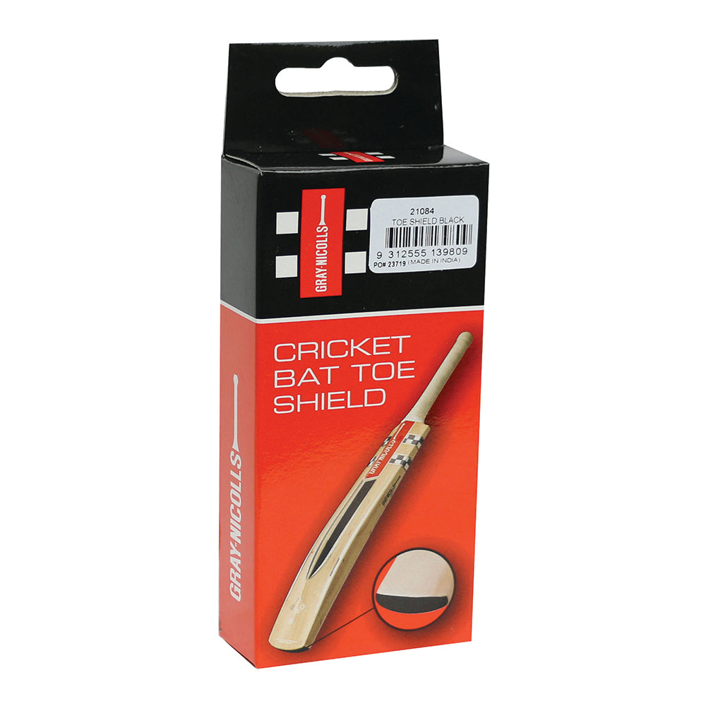 Gray-Nicolls Toe Shield-Black — retail packaging