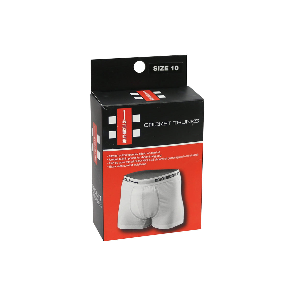 Gray-Nicolls Cricket Trunks - Junior — retail packaging