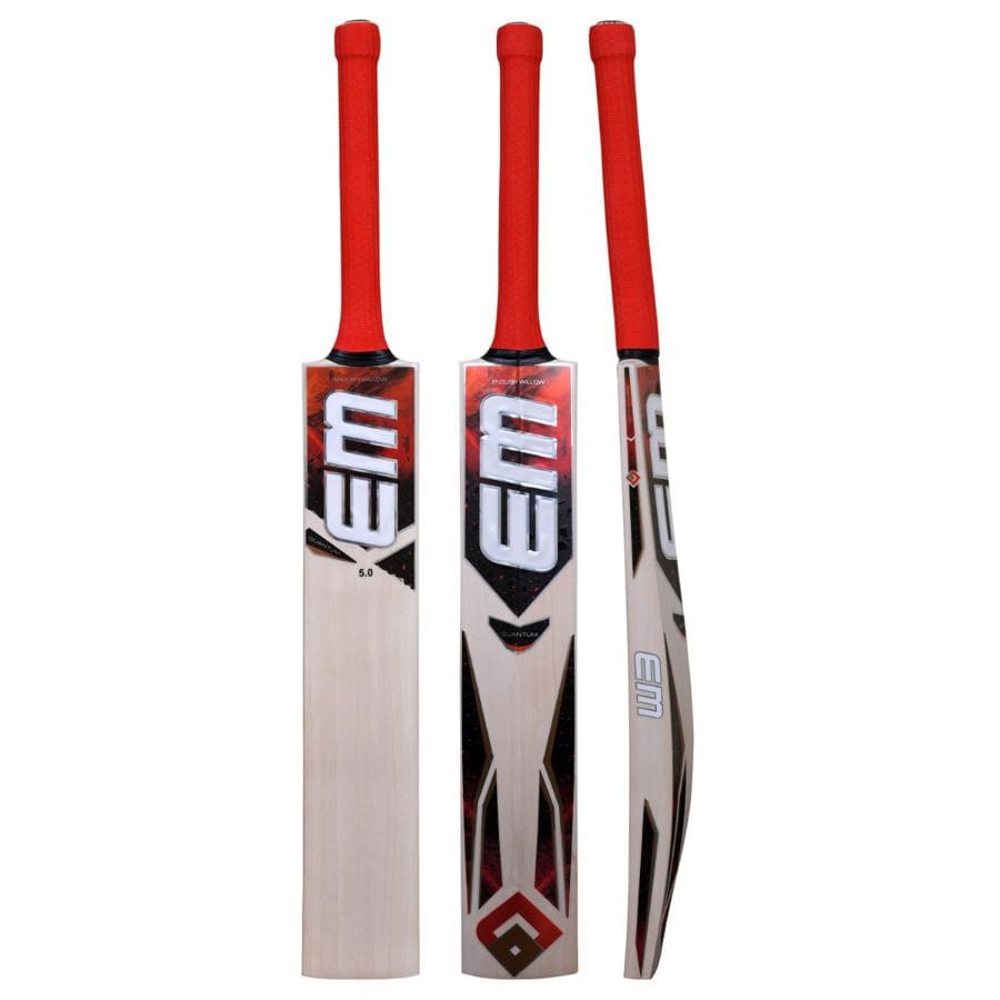 EM QUANTUM 5.0 ENGLISH WILLOW CRICKET BAT - Cricket For All