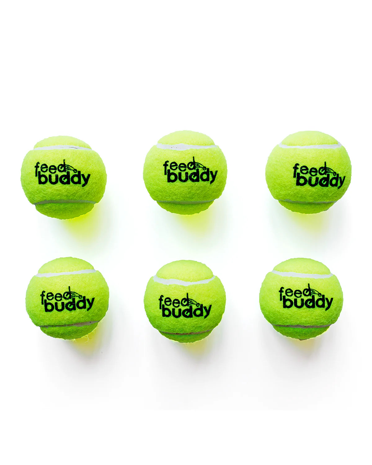 Feed Buddy Tennis Balls - 6 pack - Cricket For All