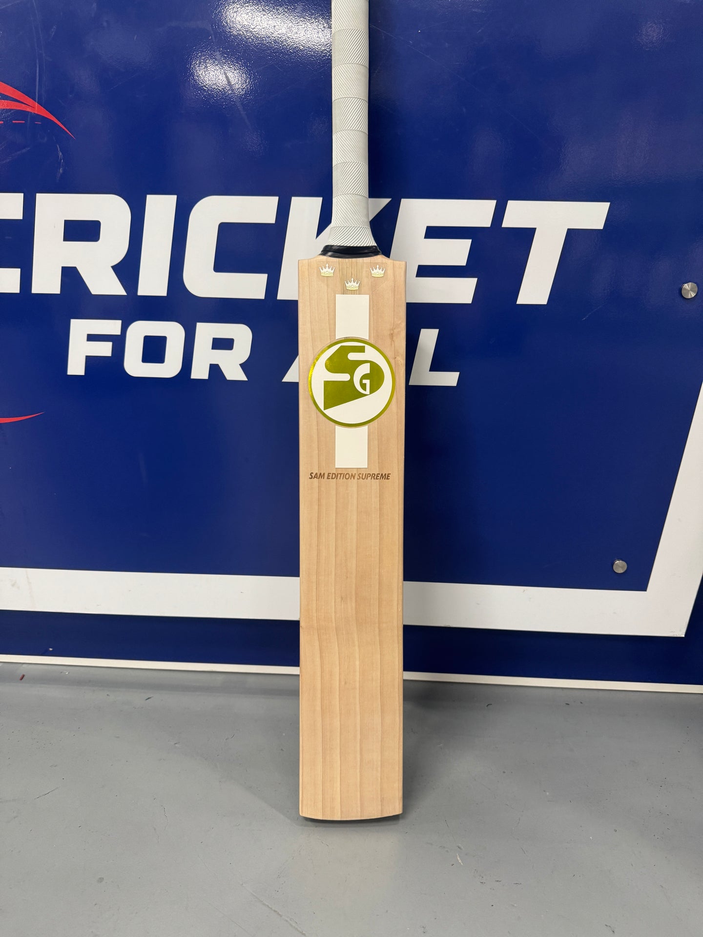SG SAM EDITION SUPREME ENGLISH WILLOW CRICKET BAT - Cricket For All