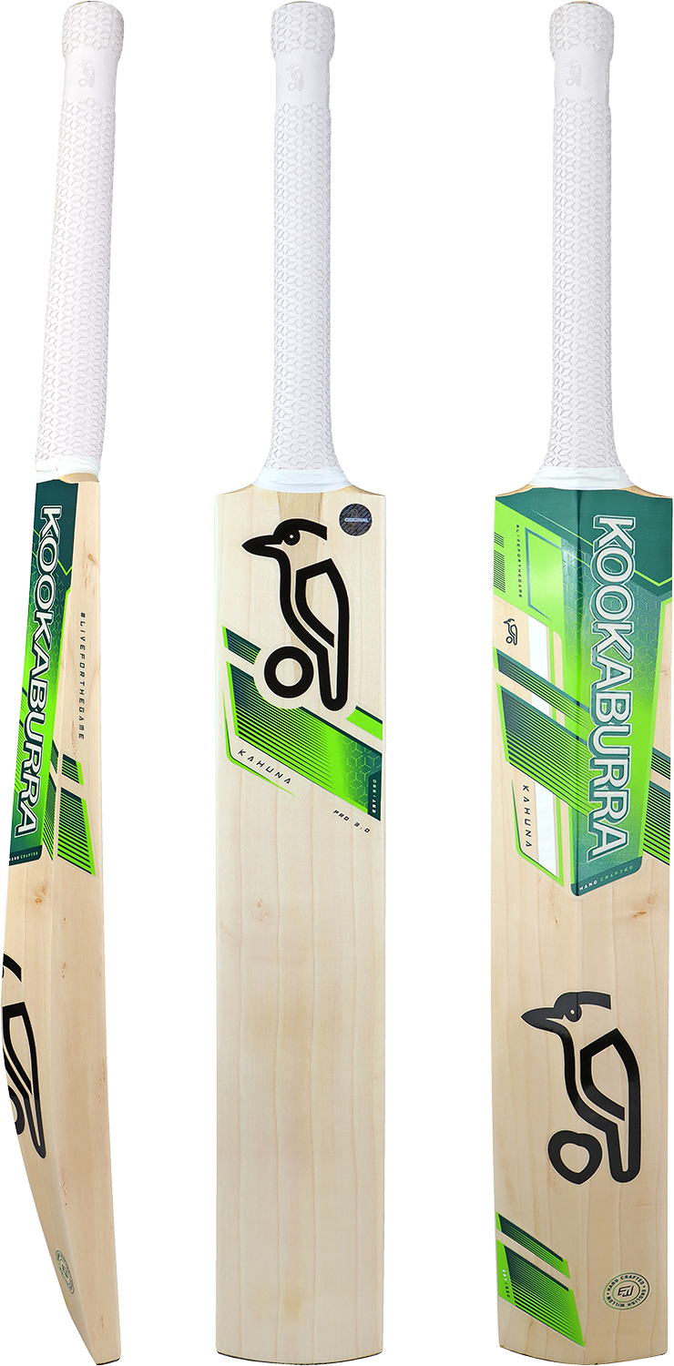 KOOKABURRA KAHUNA PRO 3.0 ENGLISH WILLOW CRICKET BAT (23/24) - Cricket For All
