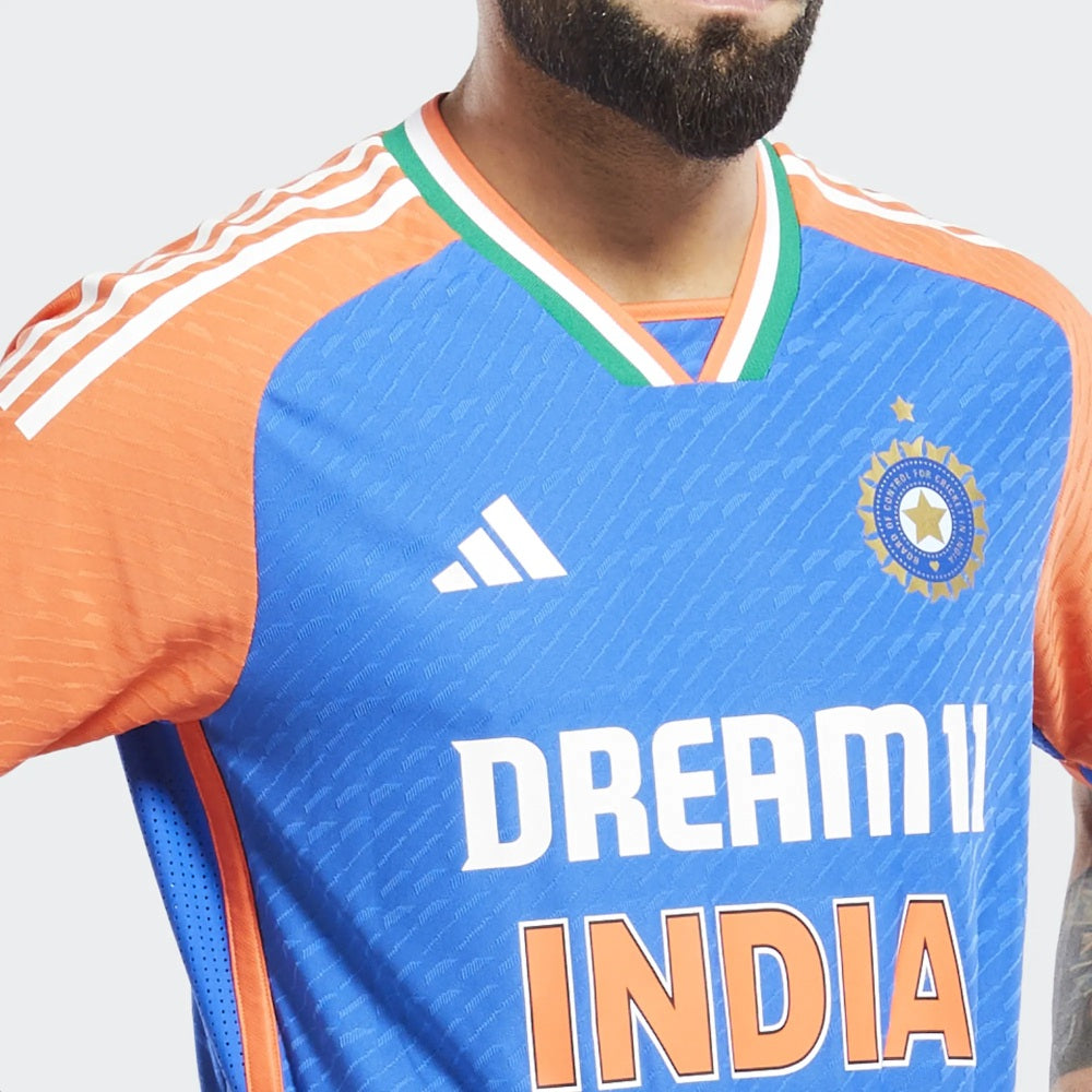 INDIA CRICKET T20 JERSEY - BLUE — additional product view 1