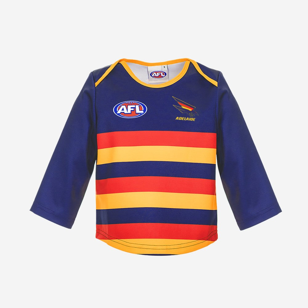 AFL Replica Longsleeve Jumper - Toddler — Adelaide — front view