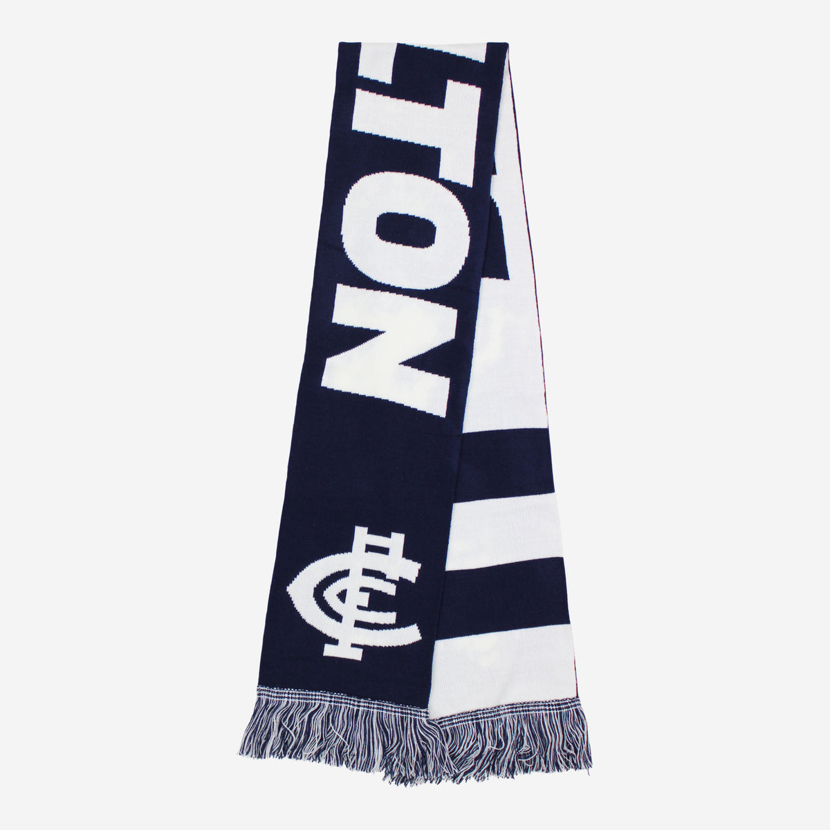 AFL Defender Scarf — Carlton — manufacturer view 2