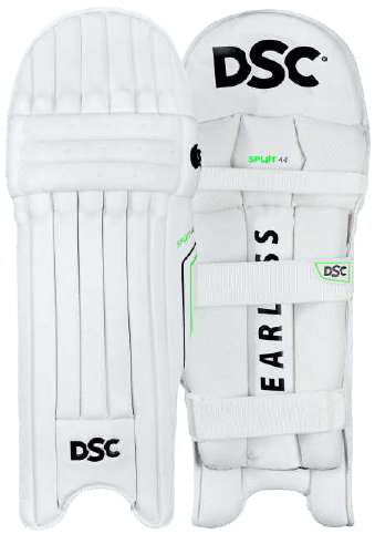 DSC Spliit 44 Batting Pads - Junior — manufacturer design photograph