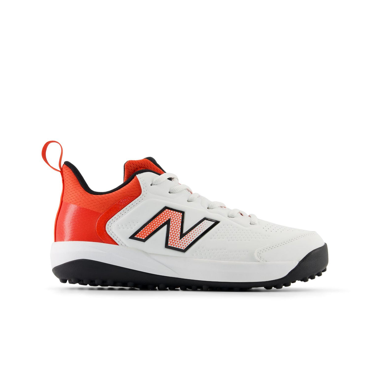 New Balance KC4020F6 junior cricket shoe — side view