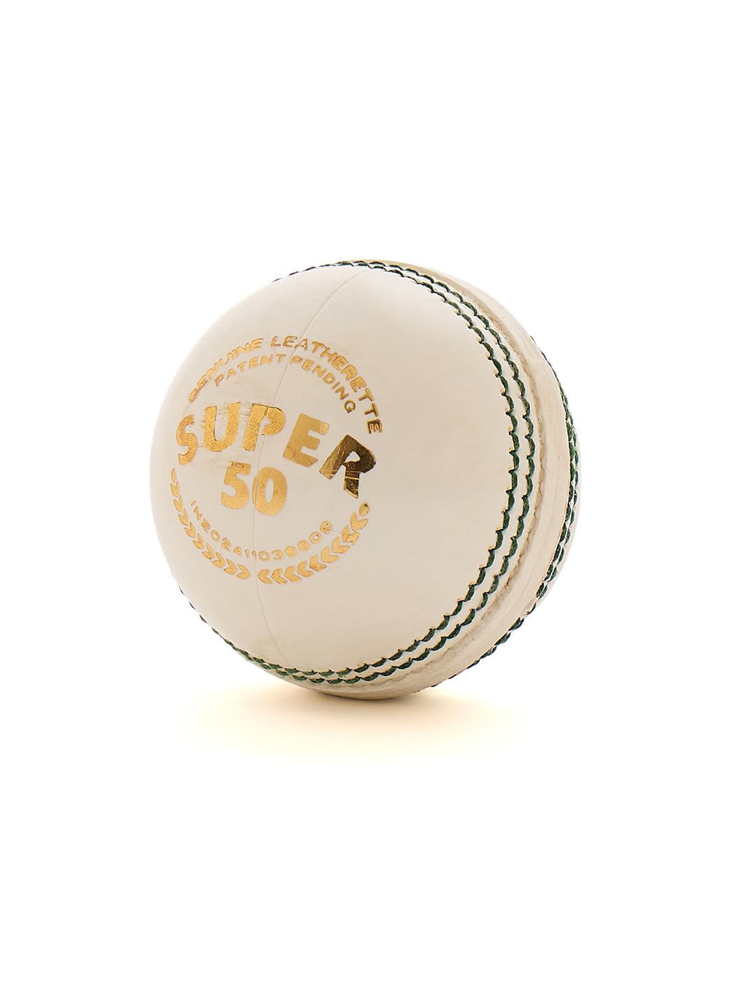 SG SUPER 50 CRICKET BALL — seam view