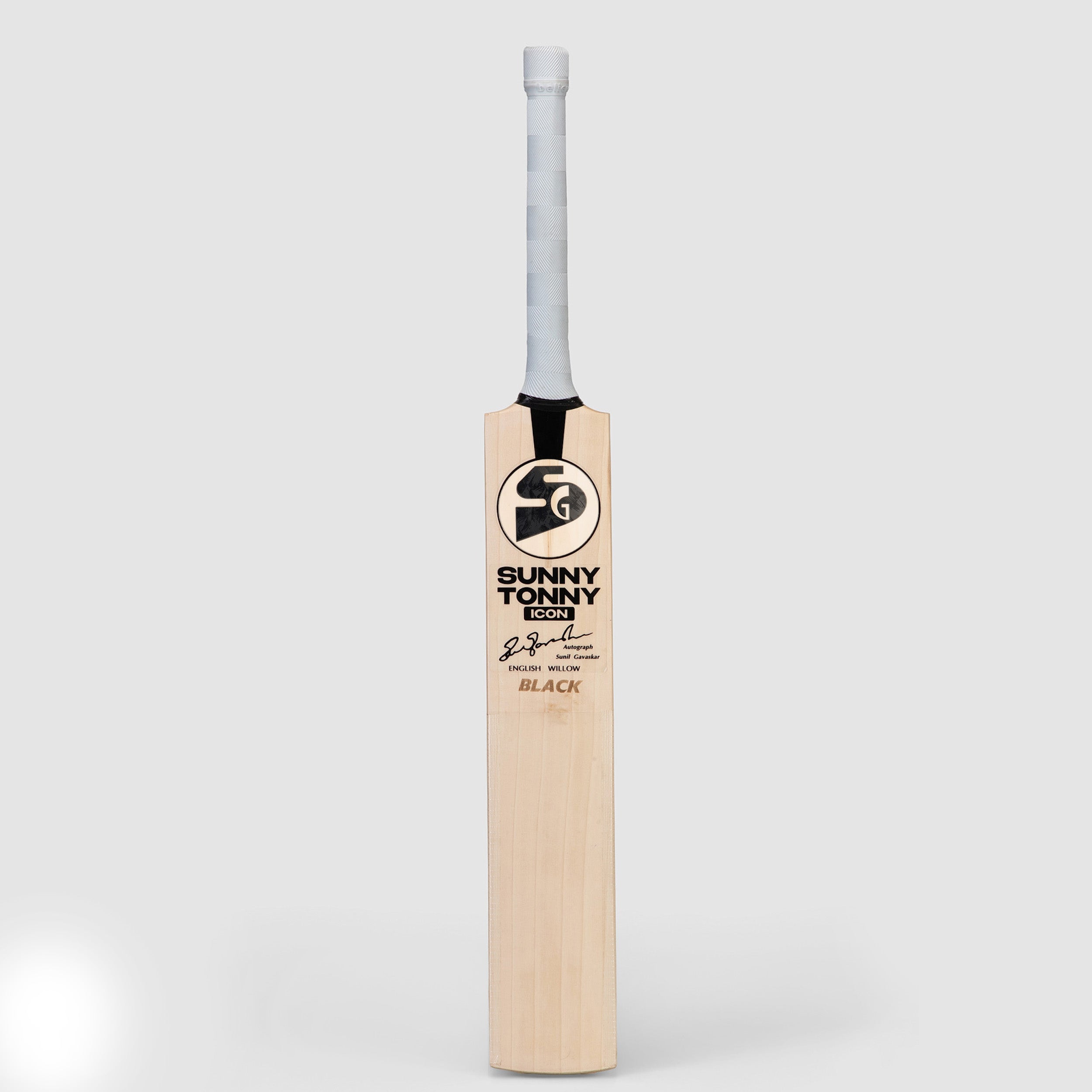 SG Sunny Tonny Icon Black English Willow Cricket Bat - Senior