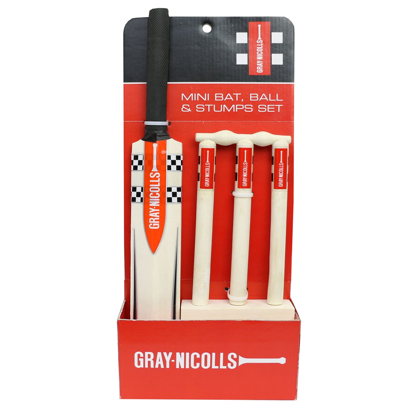 GRAY NICOLLS MINI BAT, STUMPS & BALL SET - Cricket For All