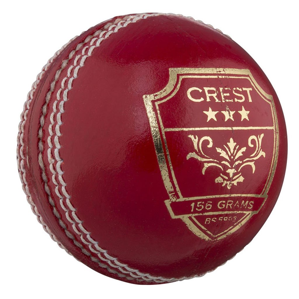 GN-Crest 3 Star 4pce (Hang Sell)-Red-156g - Cricket For All
