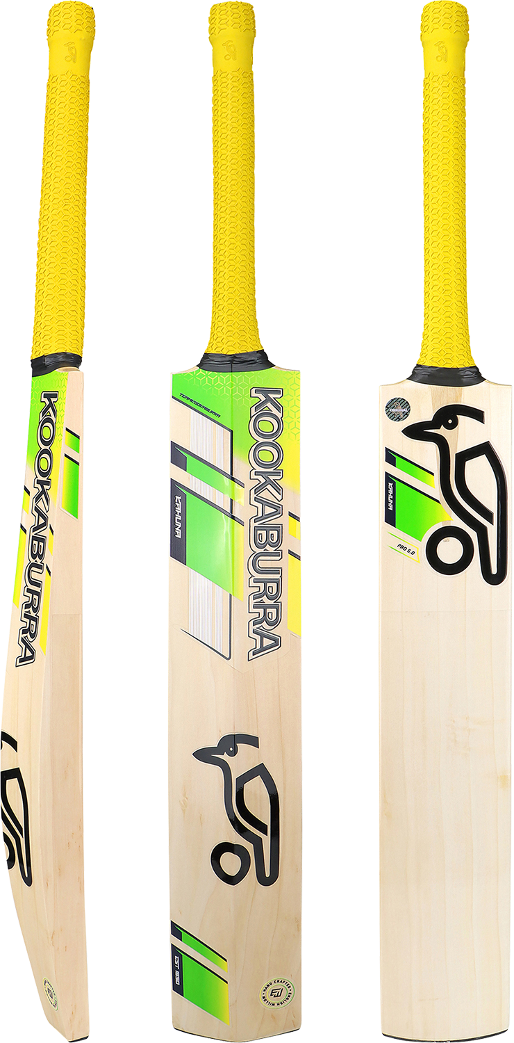KOOKABURRA KAHUNA PRO 5.0 ENGLISH WILLOW CRICKET BAT - JUNIOR