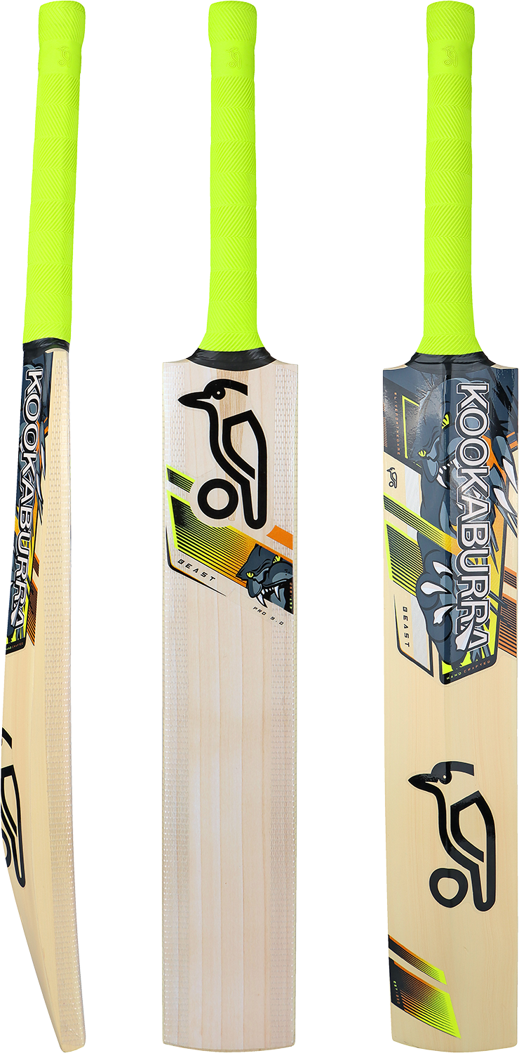 KOOKABURRA BEAST PRO 9.0 JUNIOR KASHMIR WILLOW CRICKET BAT (23/24) - Cricket For All