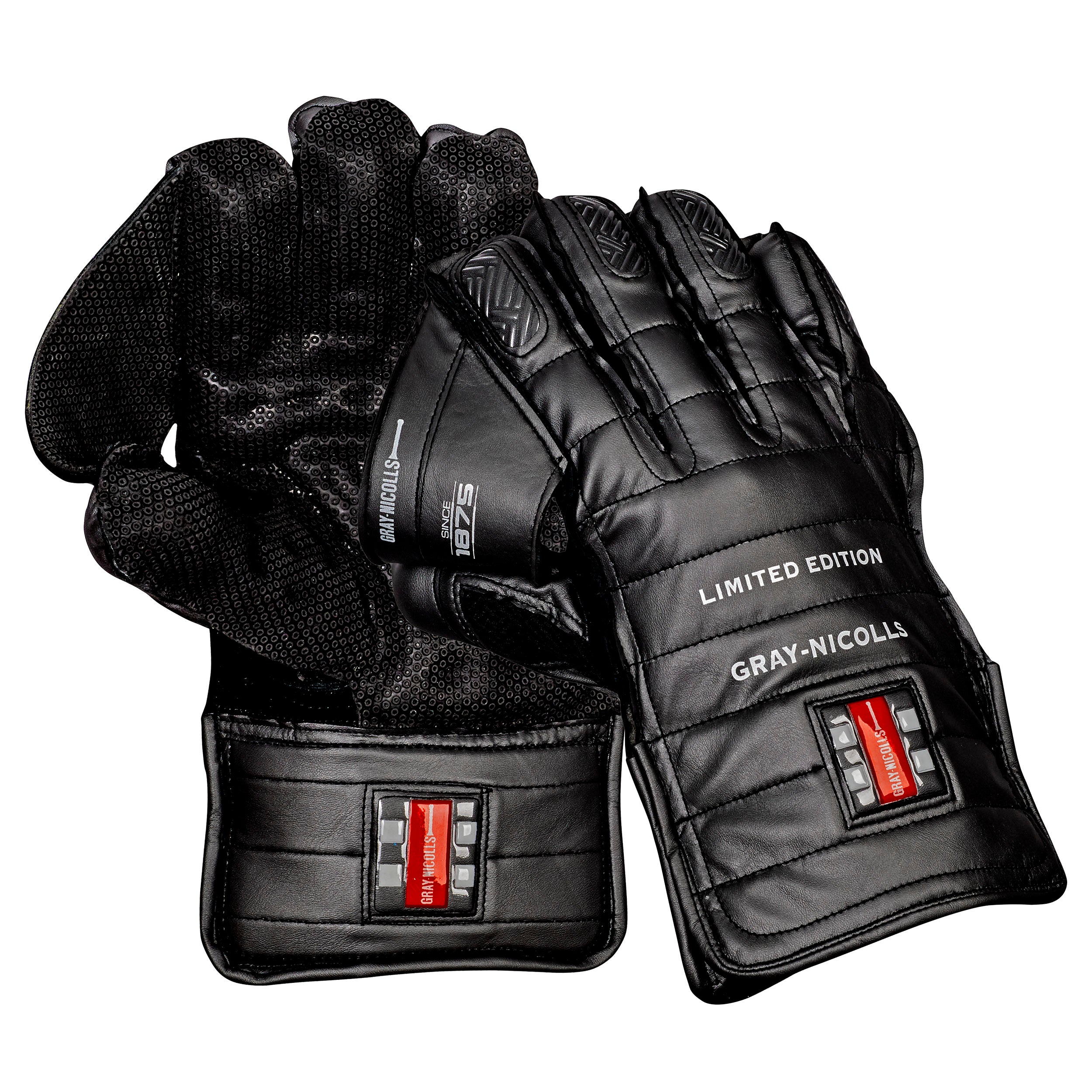 Gray-Nicolls Limited Edition Charcoal Wicket Keeping Gloves-Y