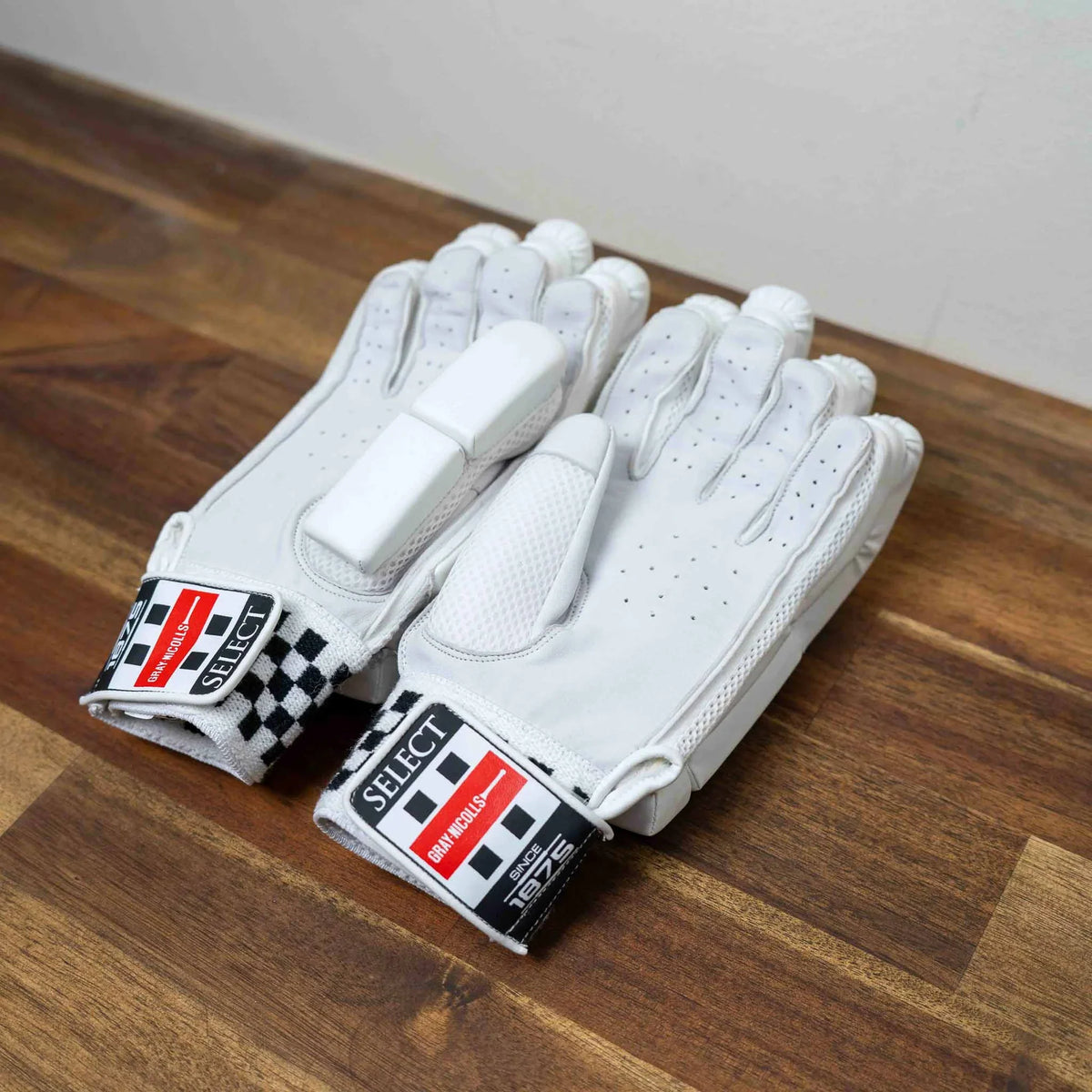 Gray-Nicolls Select batting gloves — shared model gallery — palm view