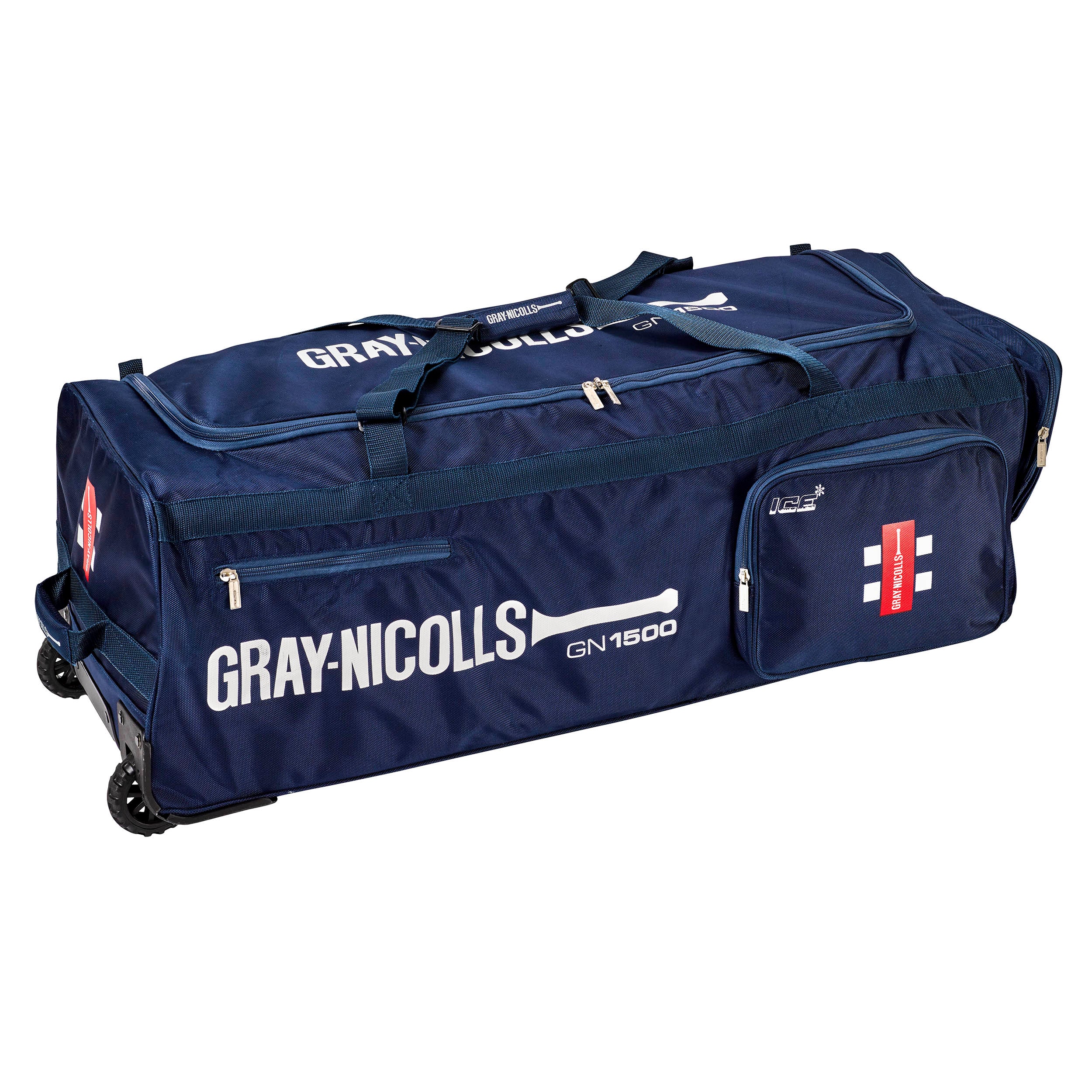 Gray-Nicolls GN 1500 Wheel Bag-Navy