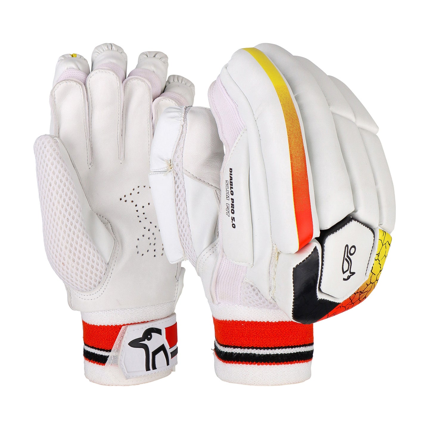 Kookaburra Diablo Pro 5.0 Slim Fit Batting Gloves - Senior