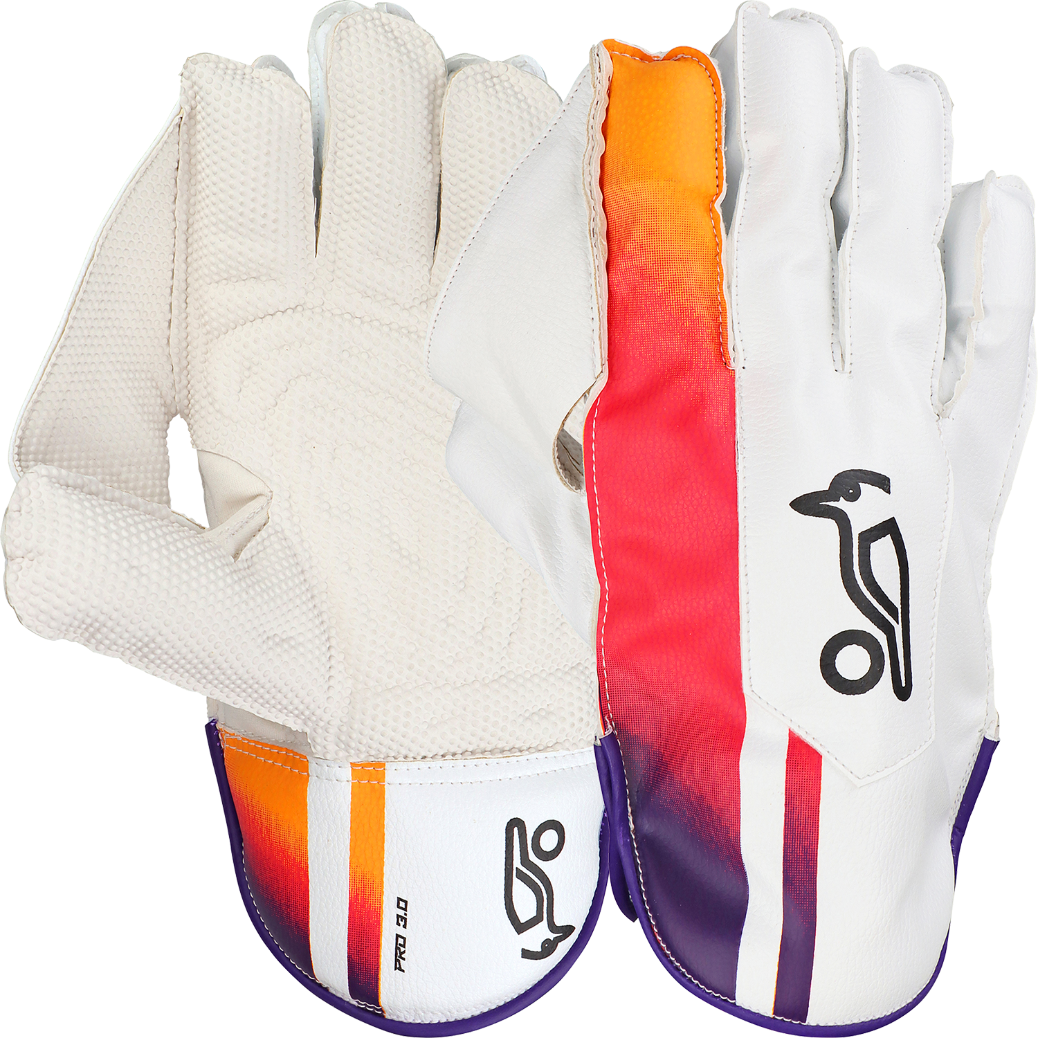 KOOKABURRA AURA PRO 3.0 WICKET KEEPING GLOVES - SENIOR