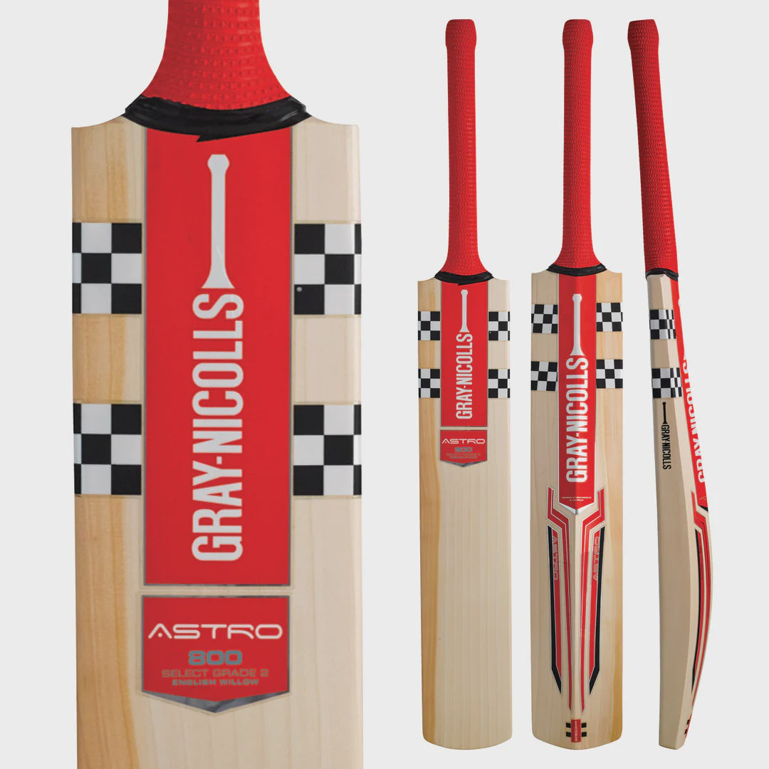 GRAY-NICOLLS ASTRO 800 ENGLISH WILLOW CRICKET BAT - JUNIOR