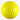 Kookaburra Bowling Machine Ball Fluro Yellow