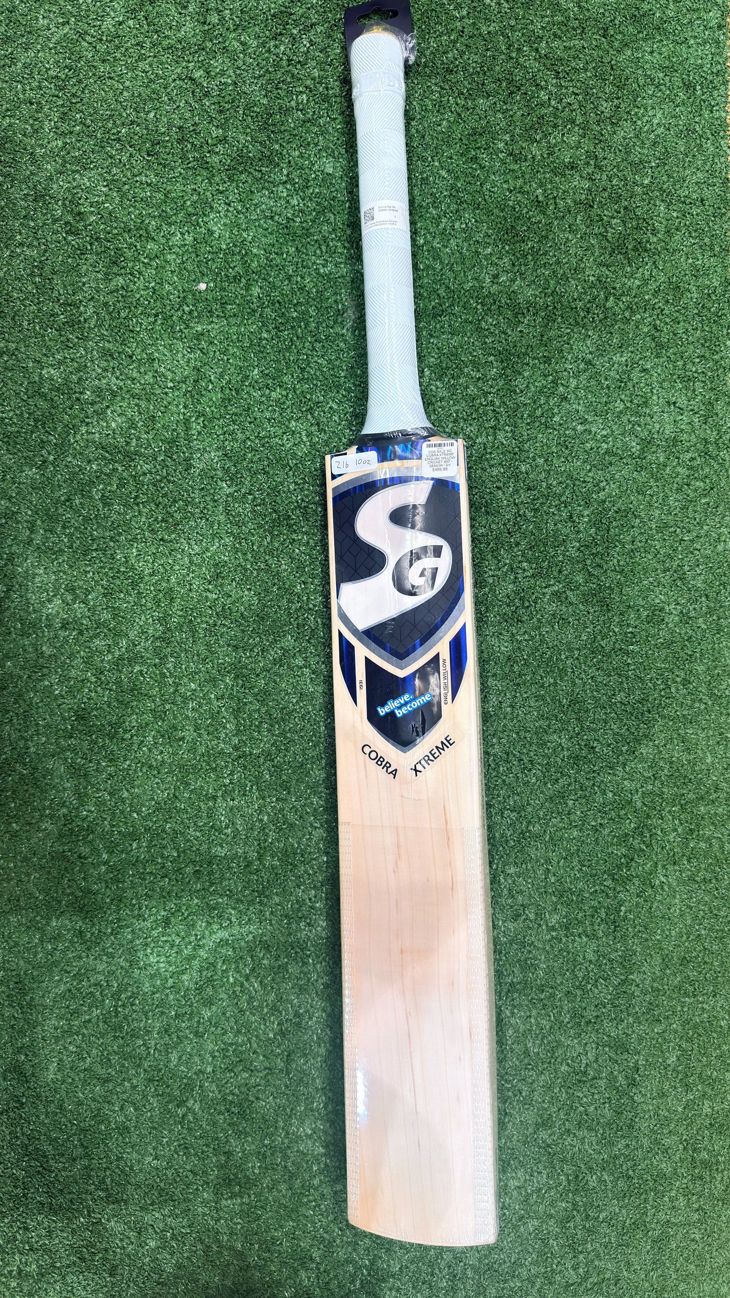 EOS SALE SG COBRA XTREME ENGLISH WILLOW CRICKET BAT - SENIOR / SH