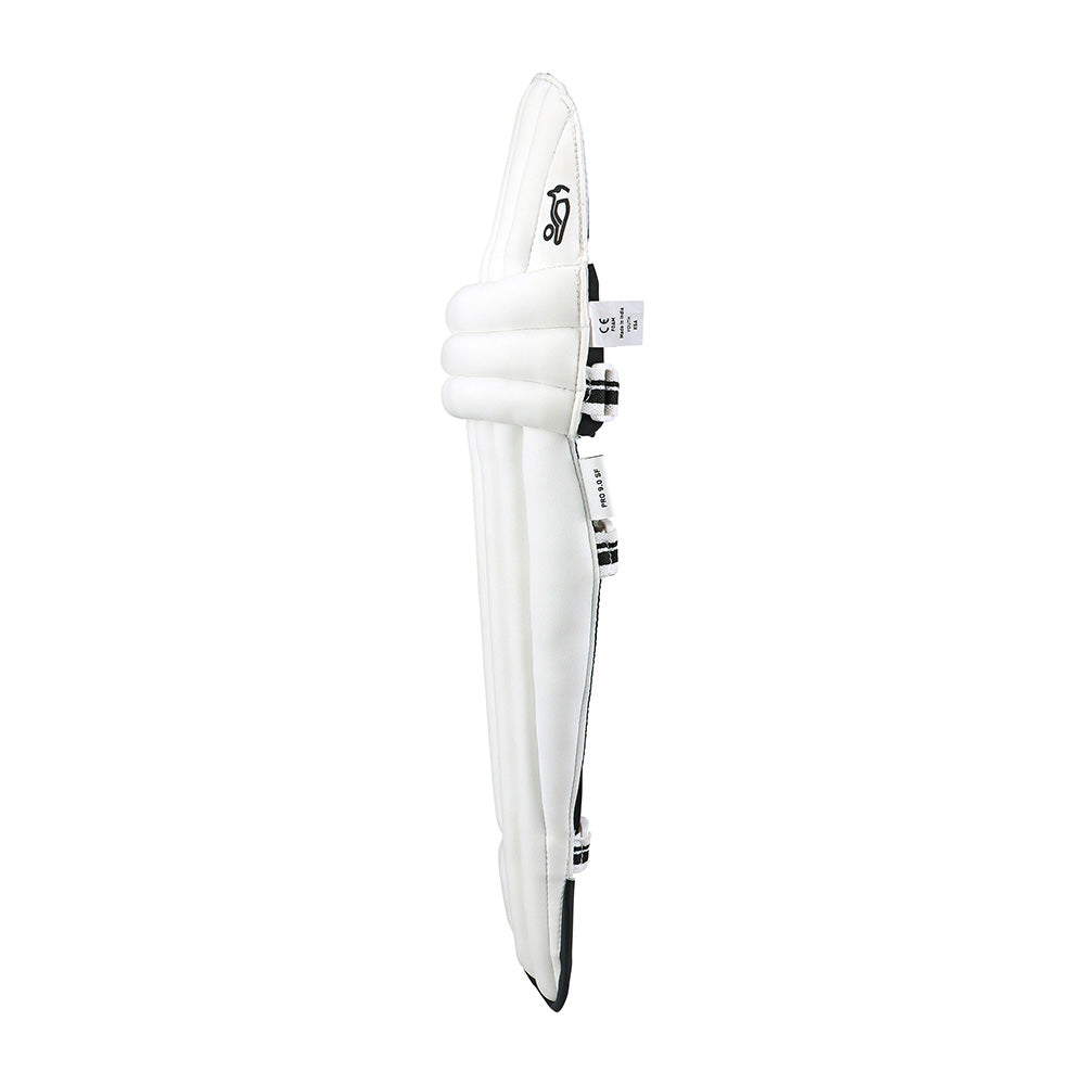 Kookaburra Pro 9.0 Slim Fit Junior Batting Pads — side profile