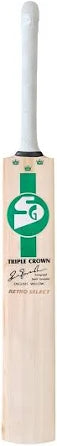 SG TRIPLE CROWN RETRO SUPER ENGLISH WILLOW CRICKET BAT - Cricket For All