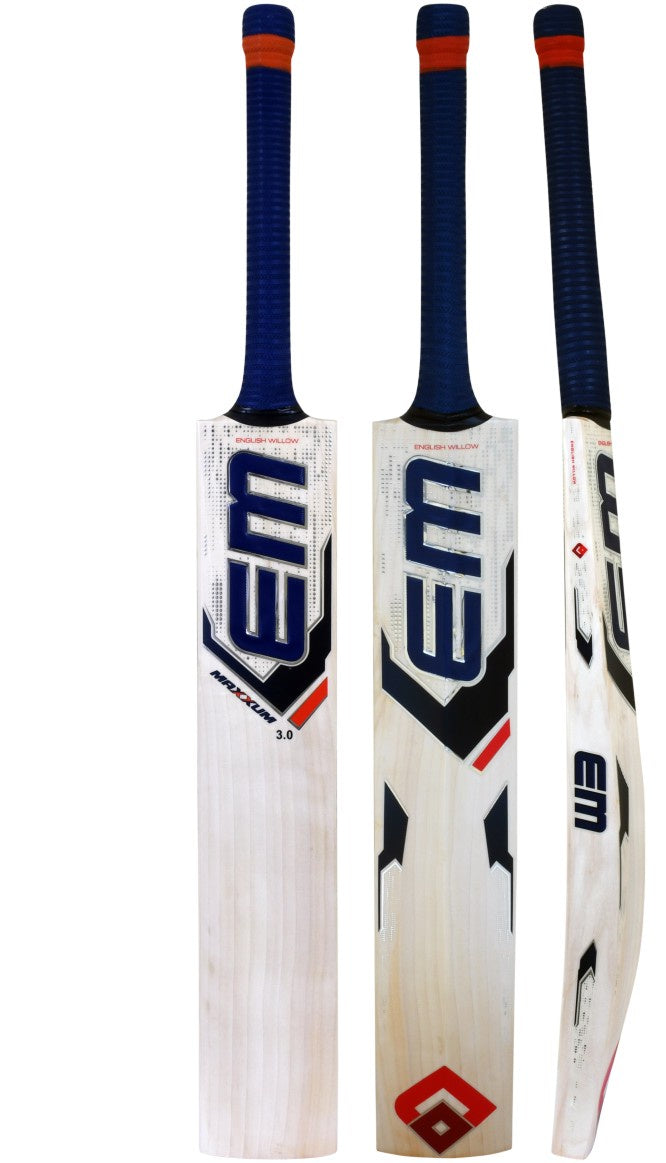 EM - MAXXUM 3.0 - E/W Cricket Bat - Cricket For All