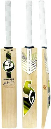 SG SUNNY GOLD VINTAGE PREMIER ENGLISH WILLOW CRICKET BAT - Cricket For All